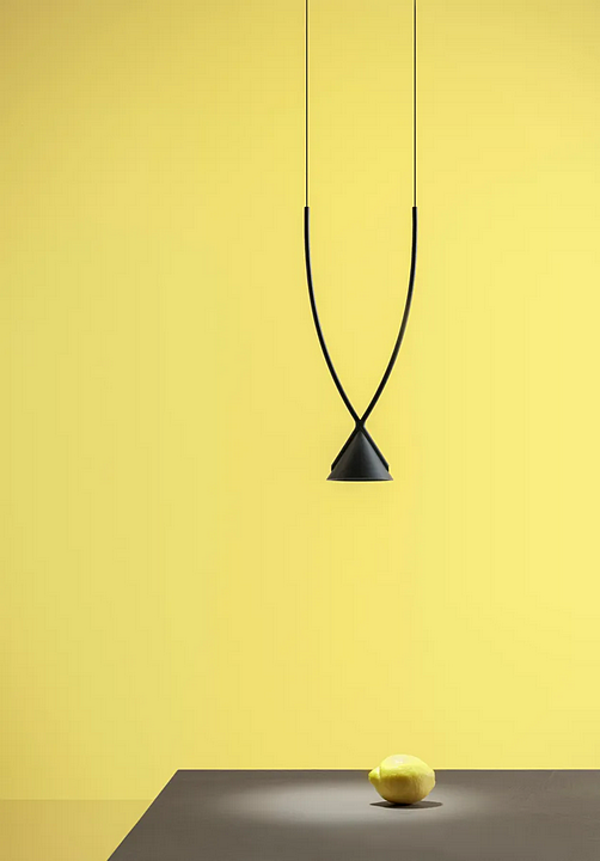 Pendelleuchte aus recyceltem Glas und Nylon AXOLIGHT Jewel Fabrik Axolight aus Italien. Foto №2