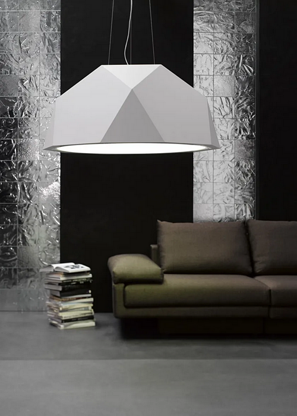 Hängelampe aus Aluminium Fabbian Crio Fabrik Fabbian aus Italien. Foto №11