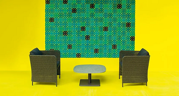 Gartenarmchair aus Stoff mit Armlehnen PAOLA LENTI Teatime B56A Fabrik PAOLA LENTI aus Italien. Foto №3