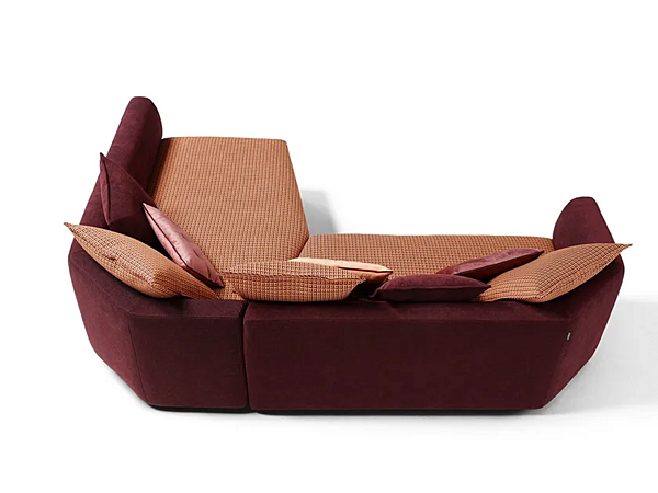 Tatami Sofa Nara aus Stoff Egoitaliano Fabrik Egoitaliano aus Italien. Foto №10