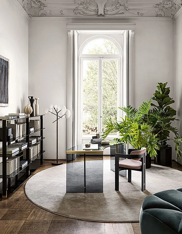 Sessel mit Armlehnen aus Samt Gallotti&Radice 0419 Fabrik Gallotti & Radice aus Italien. Foto №7