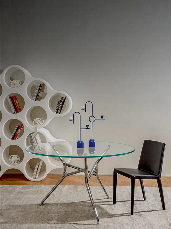 Modularer Bücherregal aus Polyethylen beidseitig Cappellini Cloud C5_1 Fabrik Cappellini aus Italien. Foto №4