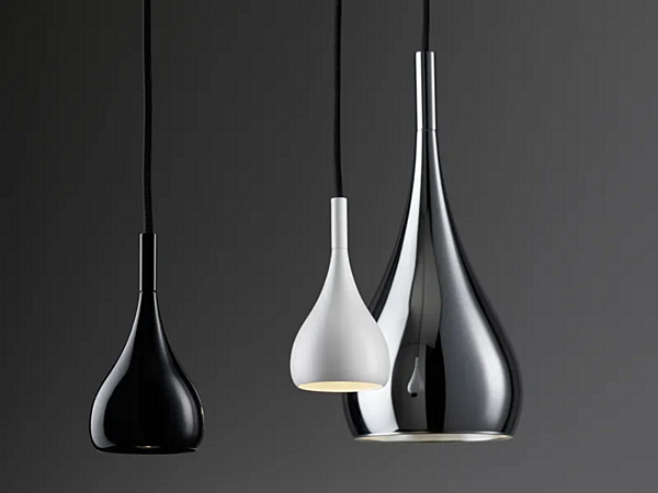 Metallpendelleuchte Bijou Fabbian Fabrik Fabbian aus Italien. Foto №6