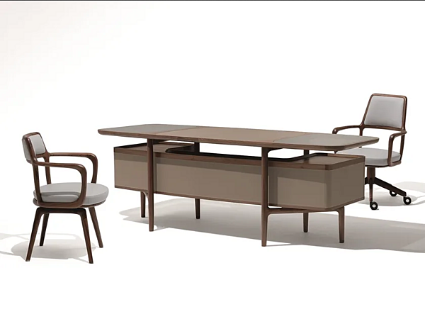 Rechteckiger Schreibtisch aus Holz Mogul GIORGETTI Fabrik GIORGETTI aus Italien. Foto №3