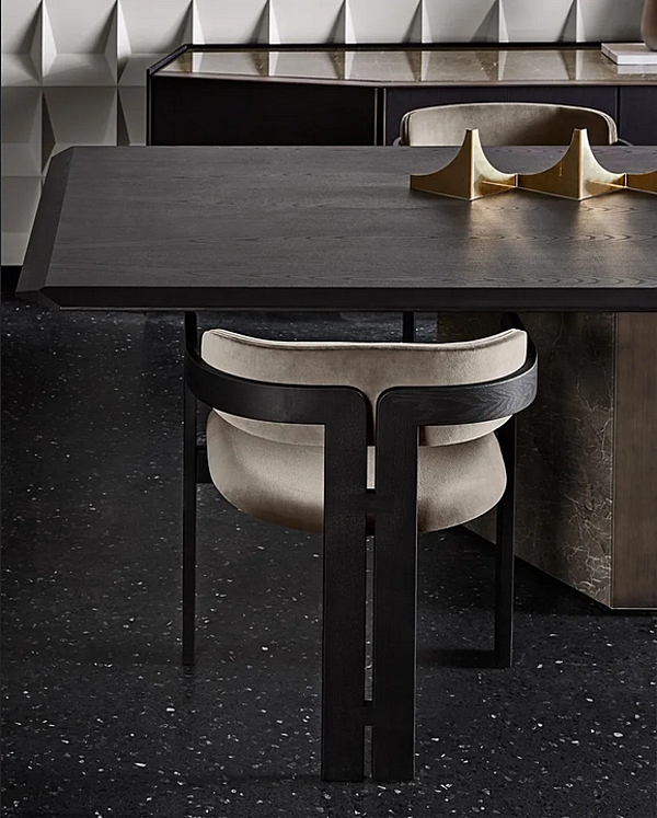 Sessel mit Armlehnen aus Samt Gallotti&Radice 0419 Fabrik Gallotti & Radice aus Italien. Foto №5