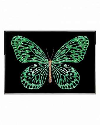 Panel, Bild Green Butterfly