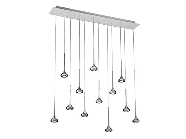 LED Kristall Pendelleuchte Fairy AXOLIGHT SP FAI 12 R Fabrik Axolight aus Italien. Foto №1