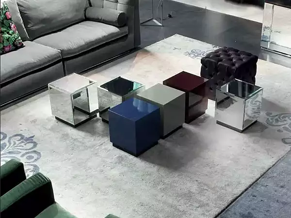 Niedriger quadratischer Couchtisch aus Holz ERBA ITALIA CUBO Fabrik ERBA ITALIA aus Italien. Foto №2