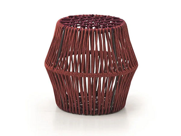 Runder Gartenpouf aus Stoff Ziggy Saba Fabrik SABA aus Italien. Foto №1