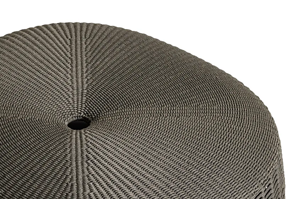 Garten Pouf aus nautischem Seil POLTRONA FRAU Lepli Outdoor Fabrik POLTRONA FRAU aus Italien. Foto №15