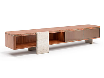 Niedriger TV-Schrank aus Holz und Glas mit Schubladen Capital Collection Aurelia AUR.TV Niedriger TV-Schrank aus Holz und Glas mit Schubladen Capital Collection Aurelia AUR.TV Fabrik Capital Collection aus Italien