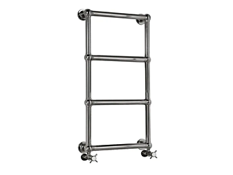 Wandmontierter vertikaler Handtuchwärmer aus Messing Gaia Mobili Astana Fabrik GAIA aus Italien