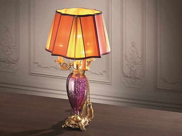 Tischlampe aus Glas Lady LG Euroluce Lampadari Fabrik EUROLUCE LAMPADARi aus Italien. Foto №1