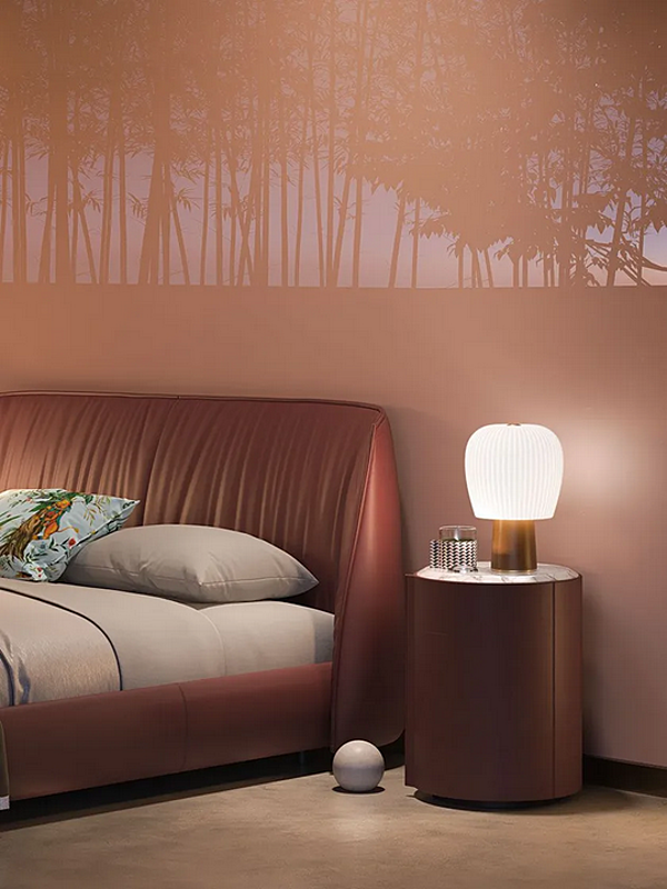 Tischlampe aus geblasenem Glas LED Nymph POLTRONA FRAU Fabrik POLTRONA FRAU aus Italien. Foto №2