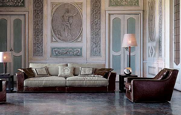 Sofa LONGHI (F. LLI LONGHI) W 521 Fabrik LONGHI (F.LLI LONGHI) aus Italien. Foto №9