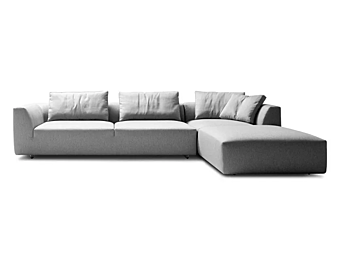 Modularer Stoffsofa mit Chaiselongue i 4 Mariani Be Look