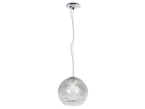 Kristall Pendelleuchte Diamond Swirl Fabbian Fabrik Fabbian aus Italien. Foto №2
