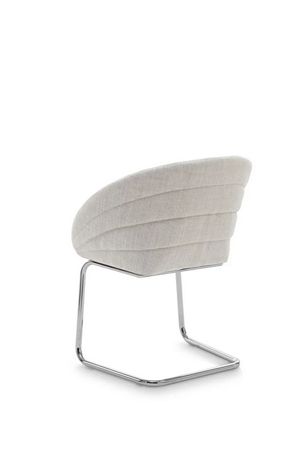 Stoffstuhl mit floralem Design Saba Petite Fleur Fabrik SABA aus Italien. Foto №5