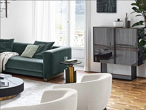 Hochschrank aus Edelstahl und Holz Gallotti&Radice 5th Avenue Fabrik Gallotti & Radice aus Italien. Foto №2