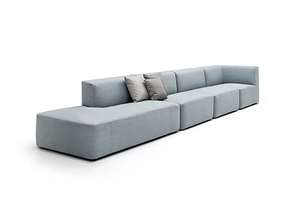 Modularer Gartensofa aus Stoff mit Rückenlehne VARASCHIN Belt Fabrik VARASCHIN aus Italien. Foto №9