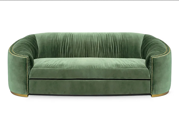 Sofa aus Samt mit weicher Rückenlehne BRABBU WALES Fabrik BRABBU aus Italien. Foto №7