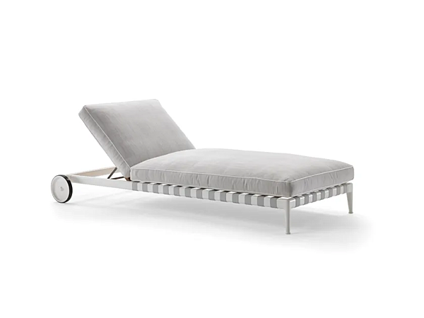 Sonnenliege mit Rollen aus Stoff FLEXFORM ATLANTE Fabrik FLEXFORM aus Italien. Foto №2