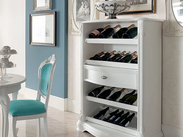 Flaschenregal aus Holz Modenese Luxury Interiors 13138 Fabrik MODENESE GASTONE aus Italien. Foto №1