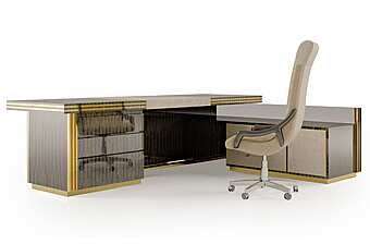 Exklusiver Schreibtisch aus Holz Bizzotto Italia Infinity