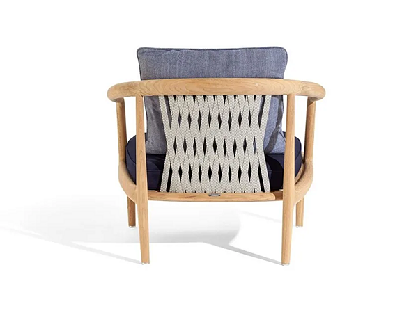 Teak Gartenarmstuhl mit Armlehnen POLTRONA FRAU The Secret Garden Fabrik POLTRONA FRAU aus Italien. Foto №11