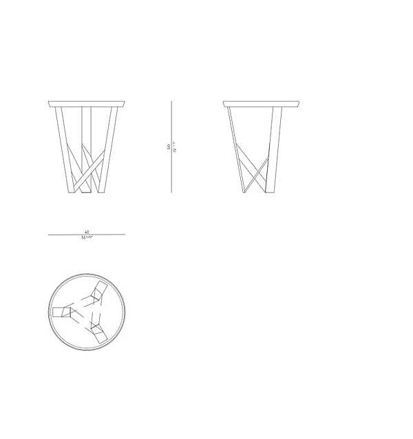 Couchtisch ROSSATO TP- 01_1 M Fabrik ROSSATO aus Italien. Foto №6