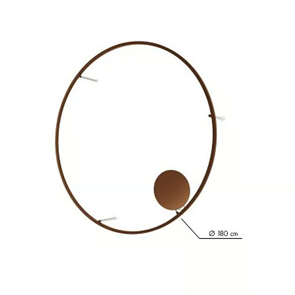 Wandleuchte aus Aluminium mit LED AXOLIGHT U-Licht Fabrik Axolight aus Italien. Foto №8