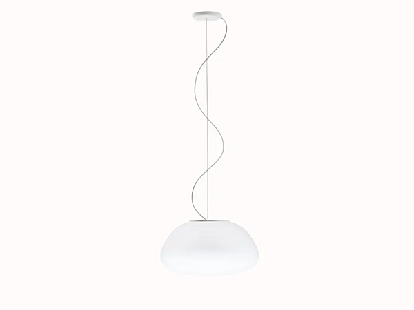 Glas Pendelleuchte Fabbian Lumi Poga Fabrik Fabbian aus Italien. Foto №2