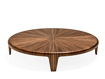 Runder Couchtisch aus Holz GIORGETTI ROUND 66550, 66551 Runder Couchtisch aus Holz GIORGETTI ROUND 66550, 66551 Fabrik GIORGETTI aus Italien