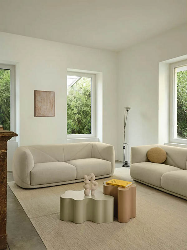 3-Sitzer Sofa mit abnehmbarem Bezug Vela Saba Fabrik SABA aus Italien. Foto №16