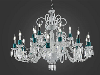 Kristalllüster Imperial Charm Farbe L24 Euroluce Lampadari