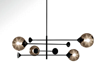 LED Pendelleuchte aus Metall GIORGETTI Kendama