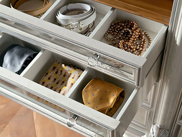 Walk-in Kleiderschrank aus Holz Modenese Luxury Interiors 13909 Fabrik MODENESE GASTONE aus Italien. Foto №2