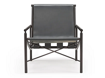 Lederarmstuhl mit Armlehnen AMURA Ease AM118.010 Lederarmstuhl mit Armlehnen AMURA Ease AM118.010 Fabrik AMURA aus Italien