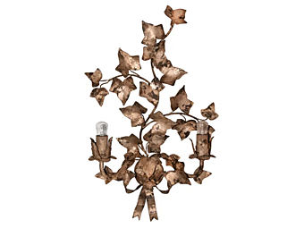 Wandleuchte aus Metall mit Efeu-Design Abrissi IVY 10593 Fabrik ABRISSI aus Italien
