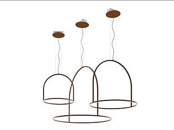 LED Pendelleuchte aus Metall U-Light AXOLIGHT