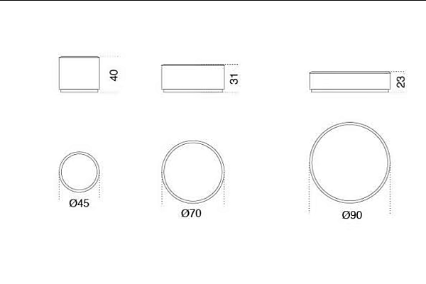 Runder Holztisch Gong Gallotti&Radice Fabrik Gallotti & Radice aus Italien. Foto №12