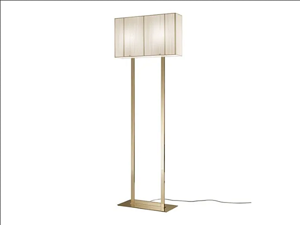 Stehlampe aus Seide handgefertigt AXOLIGHT CLAVIUS PT CLAVIU E27 Fabrik Axolight aus Italien. Foto №1