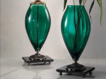 Vase aus Glas Surya Euroluce Lampadari