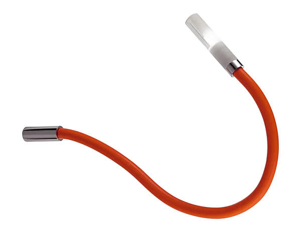 Wandlampe aus Silikon mit schwenkbarem Arm Fabbian Snake Fabrik Fabbian aus Italien. Foto №1