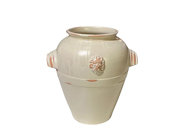 Handgefertigte Keramikvase Arcaica L_Antica Deruta AC/1026/40/AZU, AC/1026/40/B, AC/1026/40/BLU Fabrik L'Antica Deruta aus Italien. Foto №2