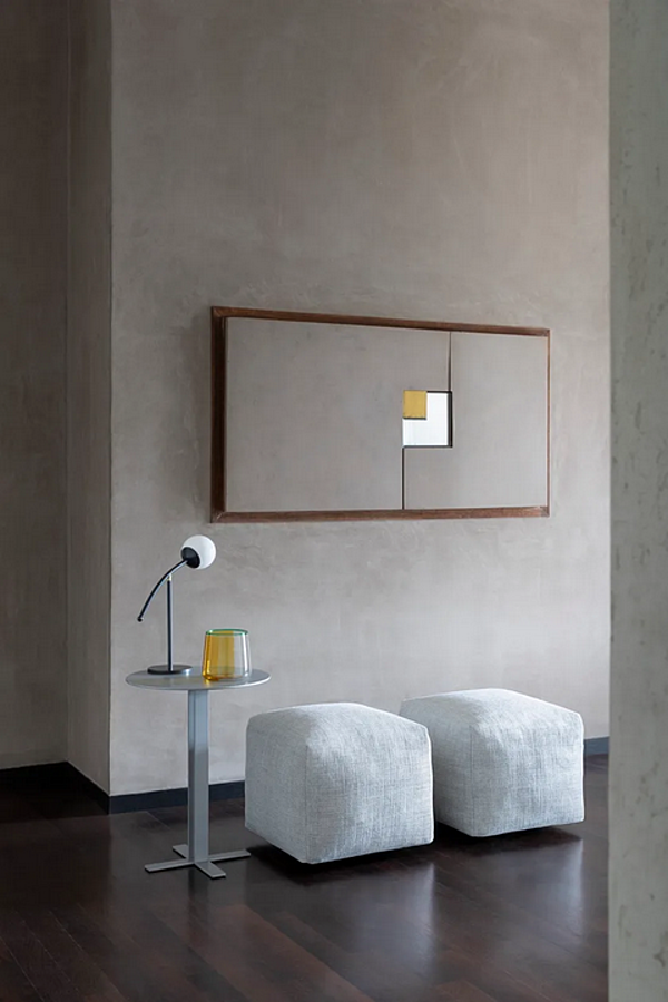 Quadratischer Stoffpouf mit abnehmbarem Bezug Pixel Saba Fabrik SABA aus Italien. Foto №2