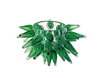 Blasenglas Tischmittelstück Pino Driade Fabrik Driade aus Italien