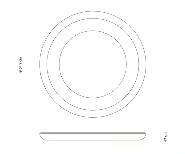 LED-Deckenlampe aus Metall und PMMA AXOLIGHT Sunday Fabrik Axolight aus Italien. Foto №10