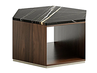 Holztisch mit Marmorplatte Dedalo Capital Collection Fabrik Capital Collection aus Italien