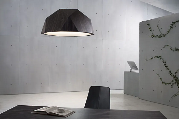Hängelampe aus Aluminium Fabbian Crio Fabrik Fabbian aus Italien. Foto №27
